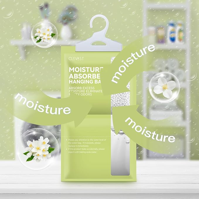 CLEVAST Moisture Absorbers Packets 10 Pack, Dehumidifier Bags - Image 5