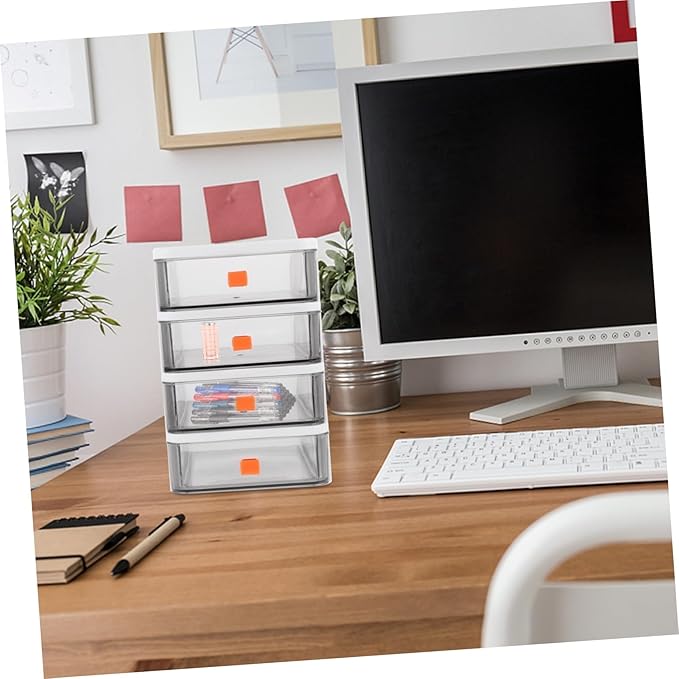 1pc Desk Storage Box Storage Boxes Document - Image 3