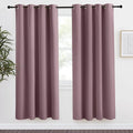 NICETOWN Kitchen Blackout Window Dry Rose Curtain Panel, 1 Panel, 55 by 78 by NICETOWN