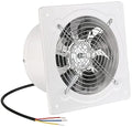 6 inch Exhaust Fan Wall Mounted Garage Ventilation Fan, 290CFM Metal Attic by Aydomer