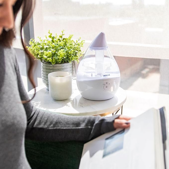 Crane x HALLS Droplet Ultrasonic Small Air Humidifiers - Image 4