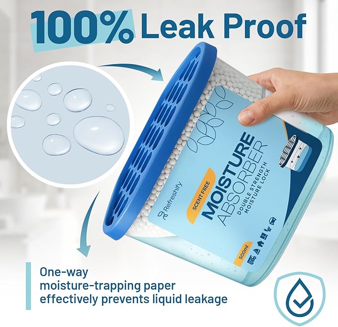 Premium Moisture Absorbers and Dehumidifier Tubs – High-Efficiency Closet - Image 3