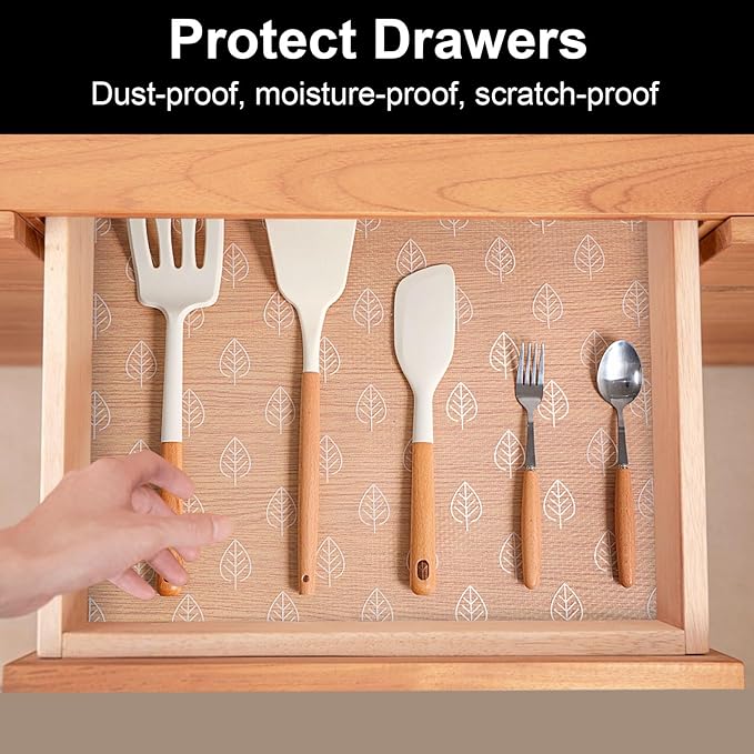 Cooyes Shelf Liner Drawer Liners, Shelf Liners - Image 2