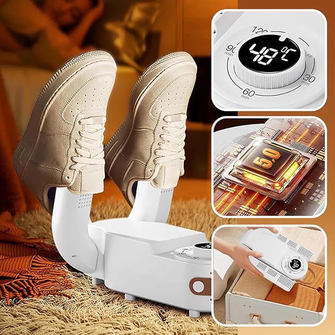 Deodorizing Shoe Dryer, Rapid Boot & Sneaker Dryer - Image 5