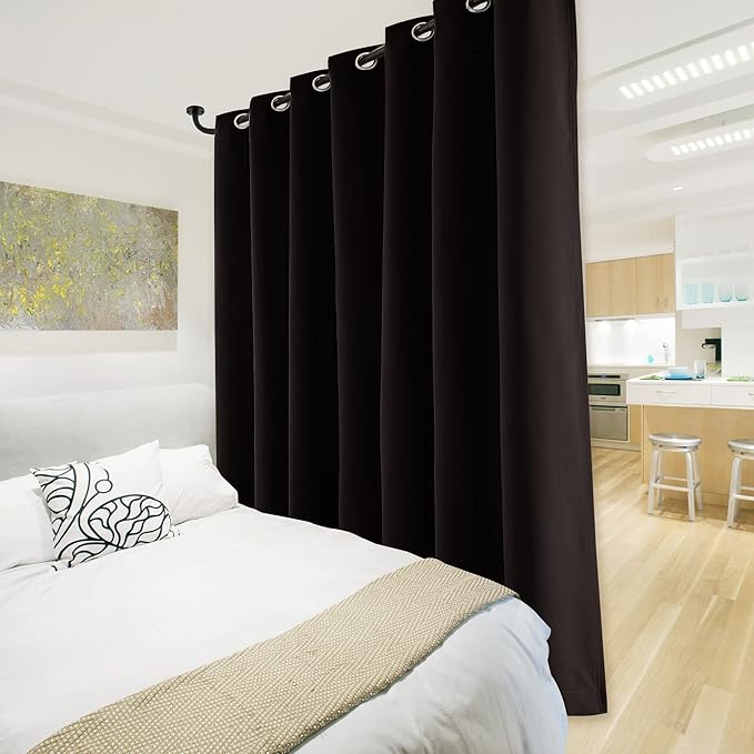 NICETOWN Extra Wide Patio Door Curtain, Super Heavy-Duty Thermal Sliding Glass - Image 2