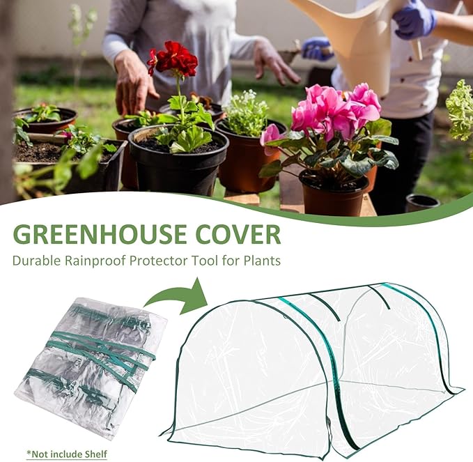 Small Greenhouse, PVC Garden Accessory Tent, Plant Protection Fleece, Plant - Image 7