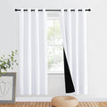 NICETOWN 100% Blackout Cold Blocking Window Curtain Panel, Full Light Blocking by NICETOWN