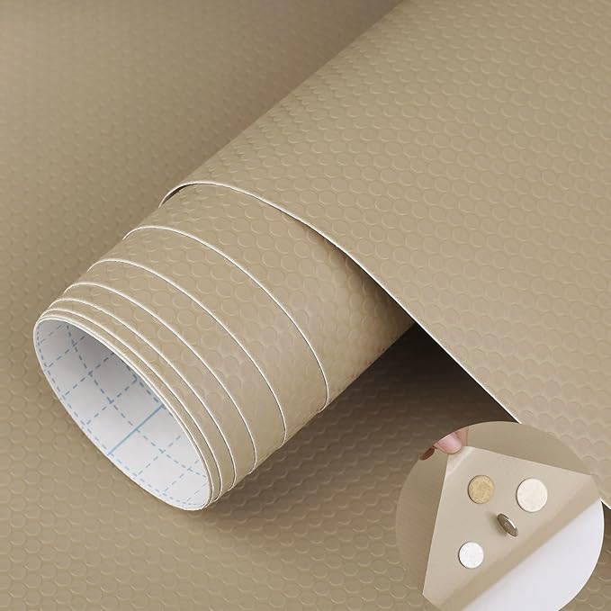 WochiTV Adhesive Shelf Liner 11.8 X 120 Inches Peel and Stick Kitchen Liner by WochiTV