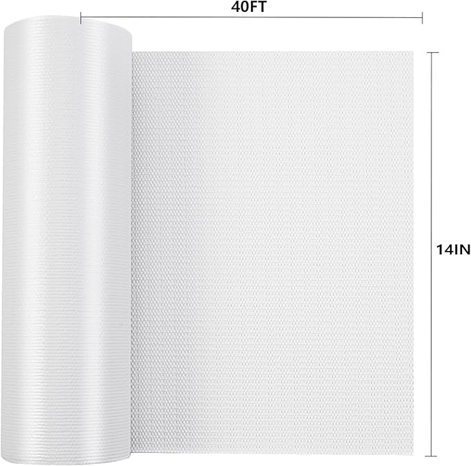 Shelf Liner, 14 Inches x 40 FEET Non-Slip Kitchen Cabinet Liner, Washable - Image 5