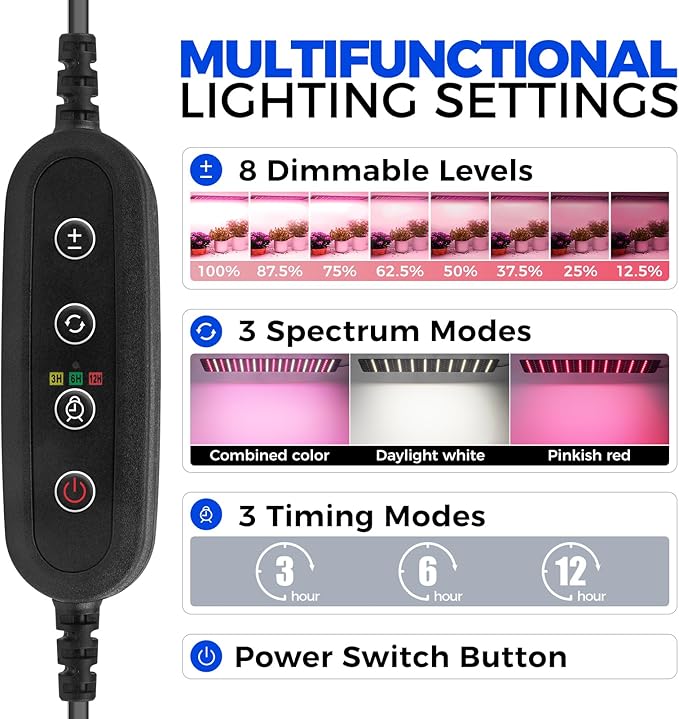 Barrina Indoor Greenhouse with Grow Light, with 40W Seed Starting LED Indoor - Image 6