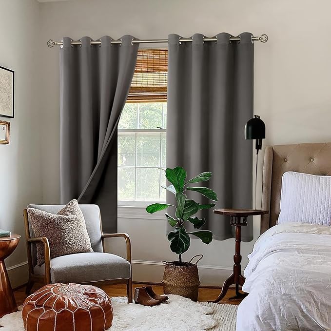BGment Thermal Insulated 100% Blackout Curtains - Image 2