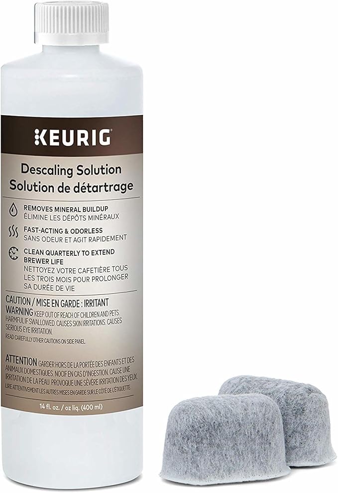 Keurig Brewer Care Kit with Descaling Solution and 2 Water Filter Cartridges by Keurig