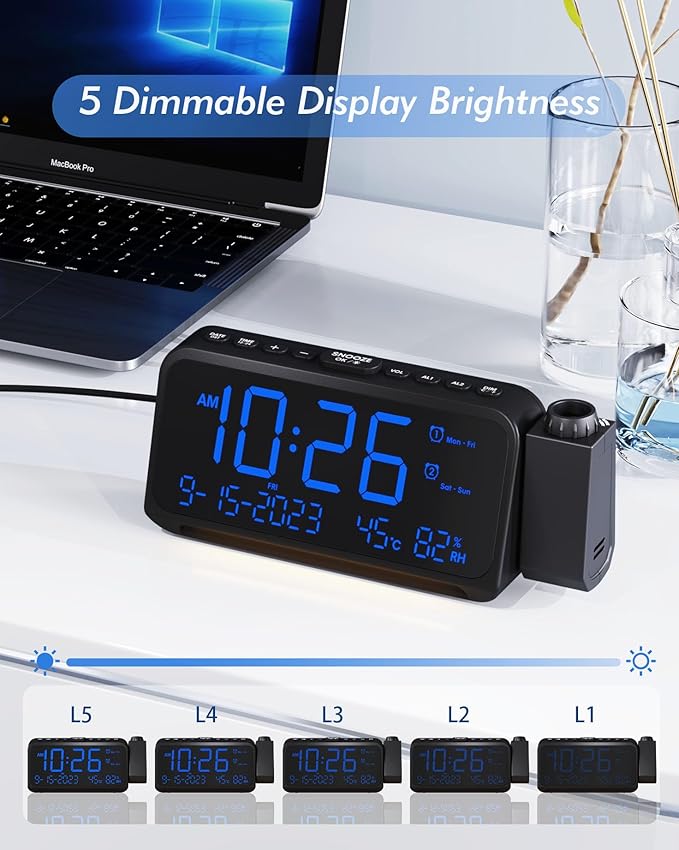 Roxicosly Projection Alarm Clock - Image 5