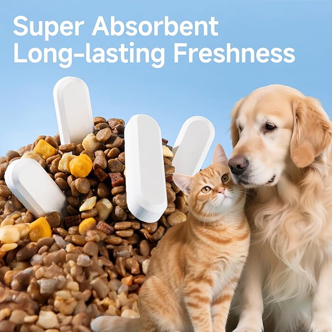 16 Pcs Diatom Drying Stick for Pet Food, Keep Food Fresh Desiccant to Dry - Image 2
