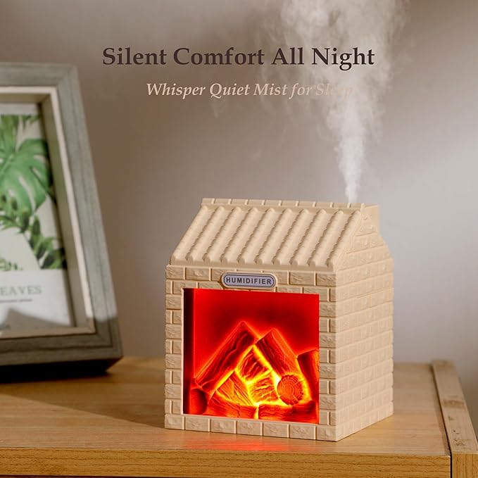 Mini Fireplace Cool Mist Humidifier - Image 7