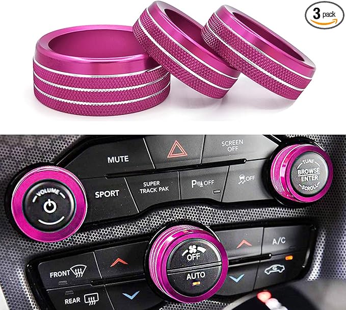 Auprite Climate Control Knob Covers by Auprite
