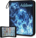 Custom Dinosaur Card Binder, 9-Pocket Trading Card Binder, Personalized Card by Joyousleap