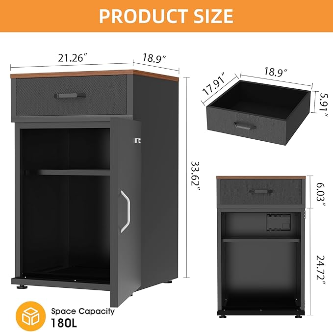 180L 3D Printer Filament Storage Cabinet - Image 2