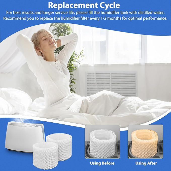 Extolife 3 Pack WF2 Humidifier Filters - Image 5