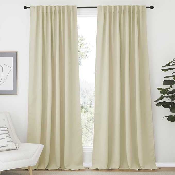 NICETOWN Extra Long and Wide Room Darkening Curtains by NICETOWN