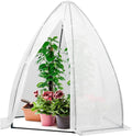 VIVOSUN Portable Mini Greenhouse 72x63x63-Inch Tent-Style Greenhouse, PE Cover by VIVOSUN