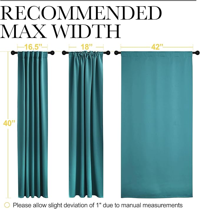 NICETOWN Blackout Curtain Panels - Image 7