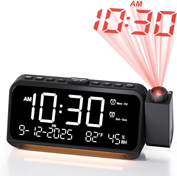 Roxicosly Projection Alarm Clock by Roxicosly
