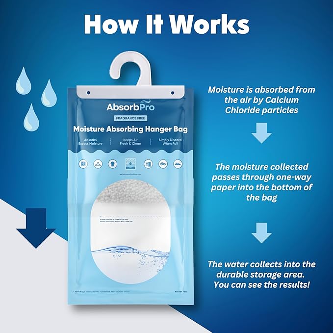 Moisture Absorbing Hanger Bag Fragrance Free - Image 5