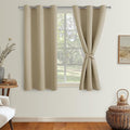 Hiasan Short Blackout Curtains for Bedroom by Hiasan