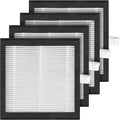 4 Packs DH02 H13 HEPA Replacement Filter Compatible by XBWW