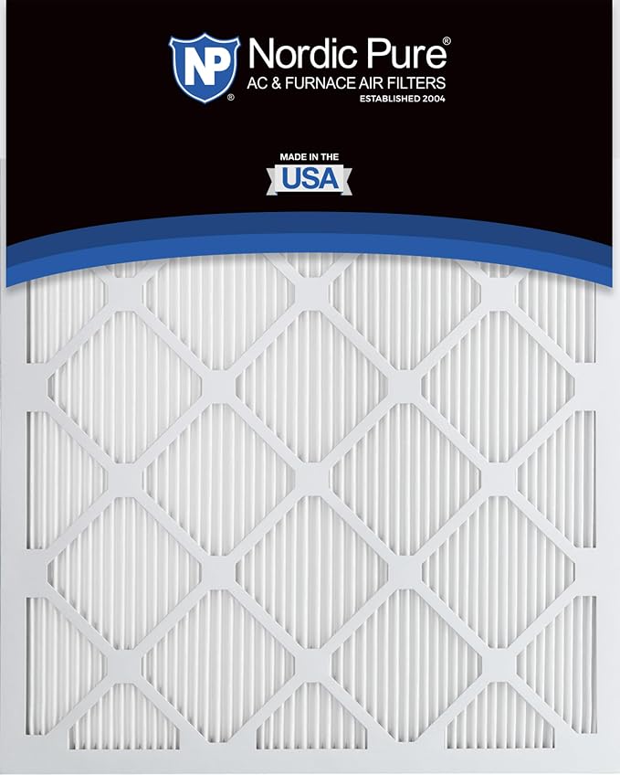 Nordic Pure 24x24x1 Tru Mini Pleat MERV 8 AC Furnace Air Filters - Image 5