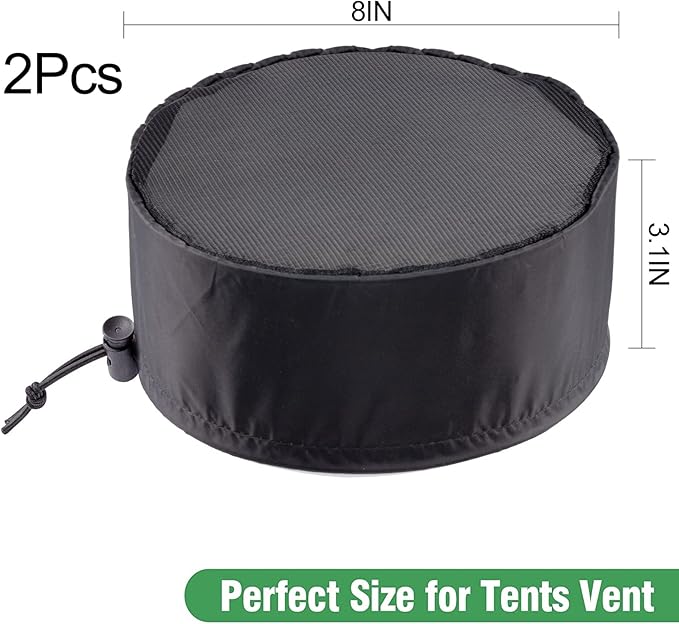 2 Pcs Grow Tents Vent Cover - Image 6