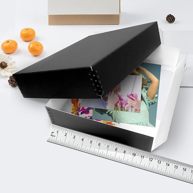 Lineco Archival 11 x 14 x 3 inches Museum Archival Storage Box, Drop Front - Image 3