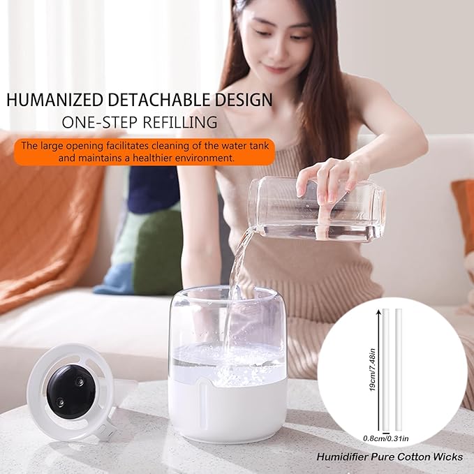 Humidifiers for Bedroom-Cold Mist Humidifier - Image 7