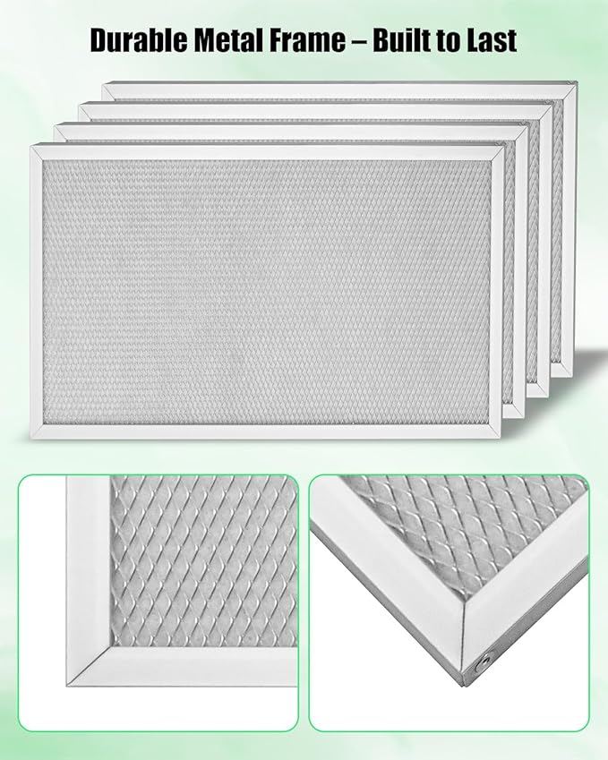 4-Pack MERV-8 Filters Replacement Compatible - Image 4