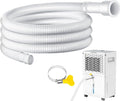 Dehumidifier Drain Hose with Cuttable Rubber Adapter & Connect Clamp, 3/4 Inch by Unknown