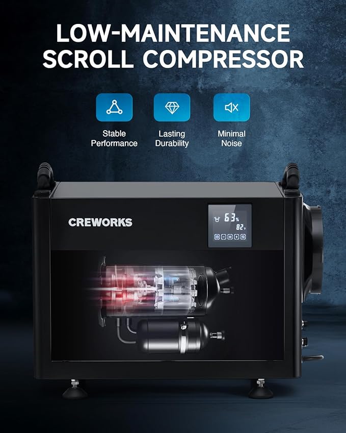 CREWORKS 130 PPD Crawl Space Dehumidifier, Commercial Dehumidifier - Image 7