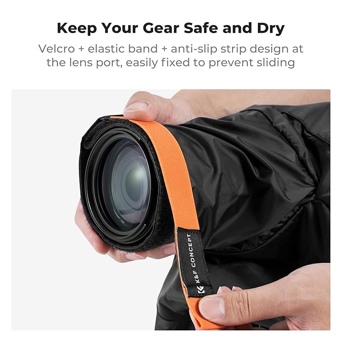 K&F CONCEPT Professional Camera Rain Cover, Waterproof Raincoat - Image 5