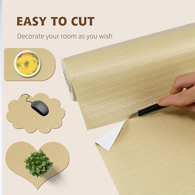 Shelf Liners for Kitchen Cabinets 12in x 20FT, Non Adhesive Drawer Liner Pure - Image 7