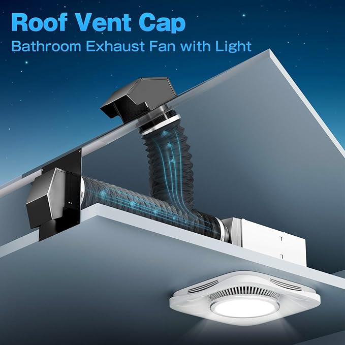 Hon&Guan Bathroom Exhaust Fan - Image 7