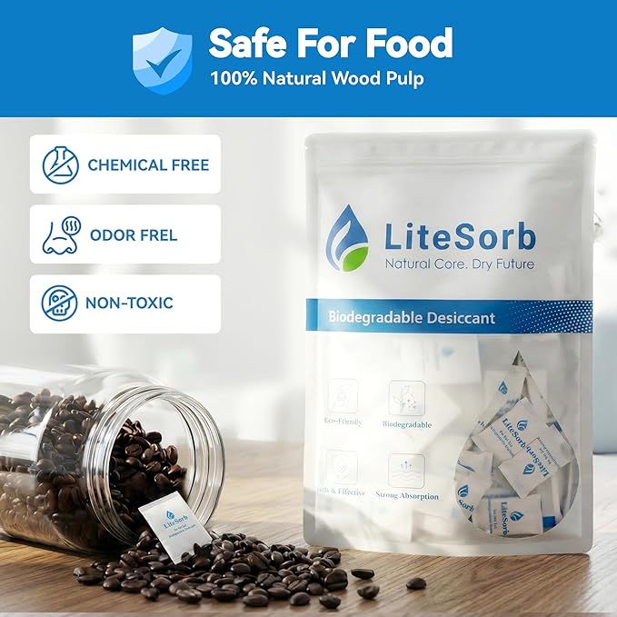 Natural Moisture Absorbers, Premium Moisture Absorption Desiccants Safe - Image 3