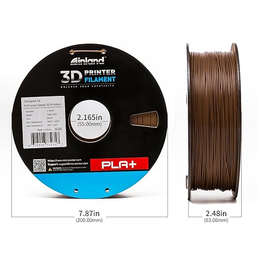 INLAND Micro Center PLA+ 3D Printing Filament 1.75mm - Image 4