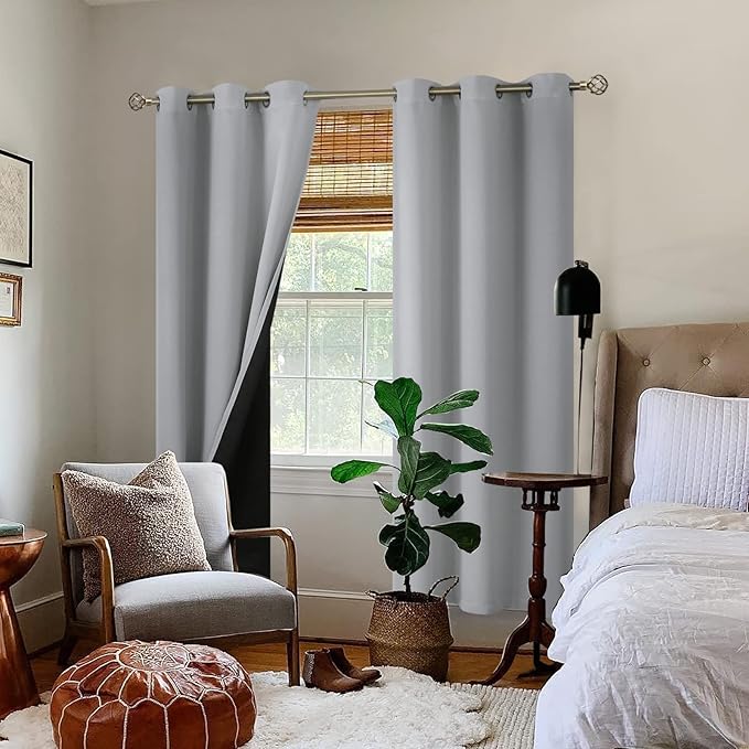 BGment Thermal Insulated 100% Blackout Curtains - Image 2