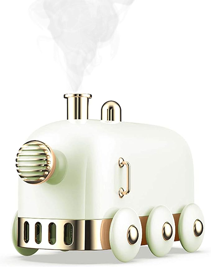 Portable Mini Humidifier, 300ml Cute Train Small Humidifier, Cool Mist Diffuser by E-linkChinaTechnologyCoLtd