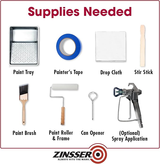 qt Zinsser 276087 White Zinsser, Mold Killing Primer Water-Based Mold Killing - Image 7