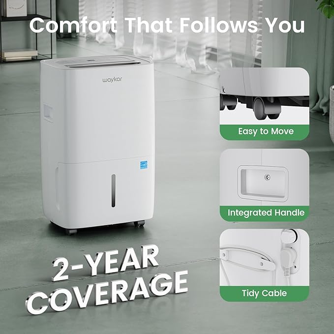 Waykar 80 Pints Energy Star Dehumidifier - Image 7