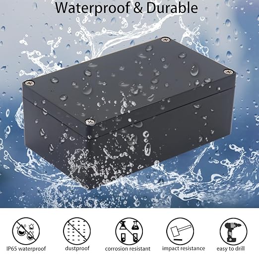 Junction Box IP65 Waterproof ABS Plastic Electrical Project Case Power Junction - Image 5