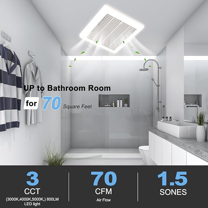 Tech Drive Bathroom Exhaust Fan - Image 2