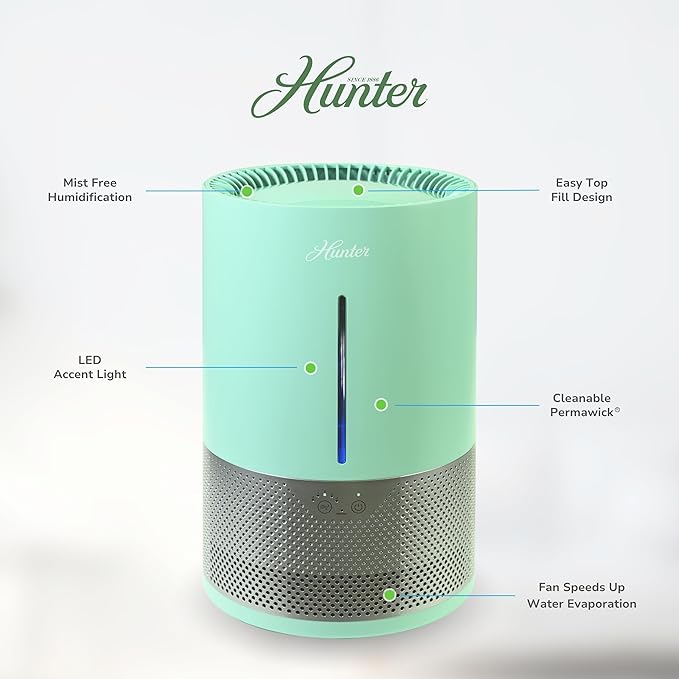 HHE150 Hunter Aspire 4.8L Evaporative Humidifier - Image 2