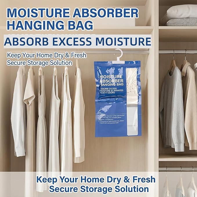 Dehumidifier Bags Hanging Moisture Absorbers – 4 Packs Dehumidifiers - Image 5